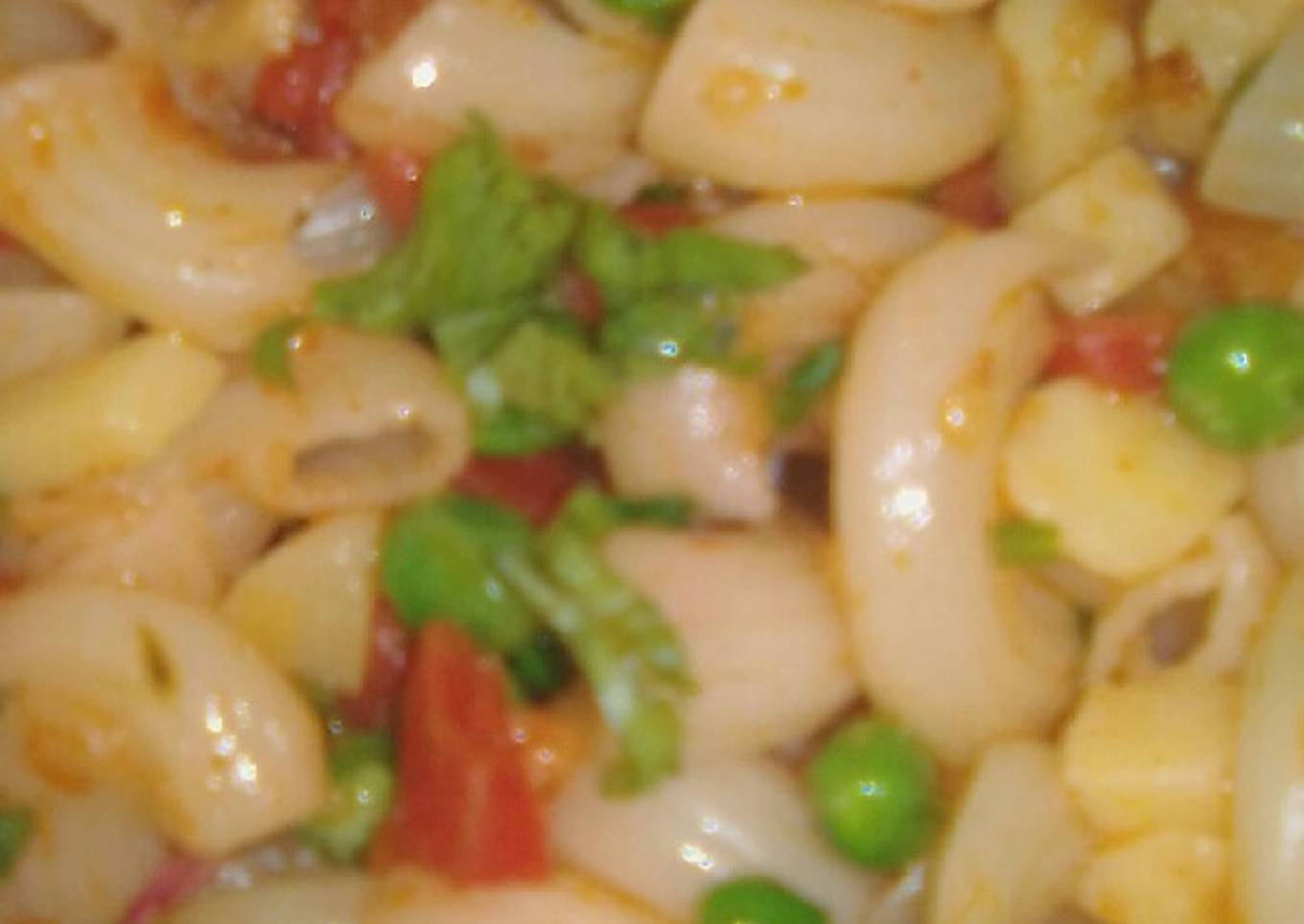 Indian style pasta