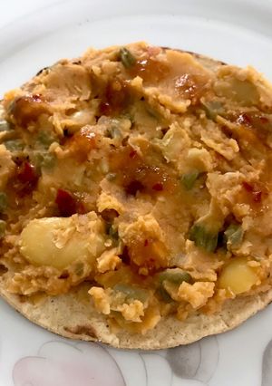 Una foto de Tostadas de haba