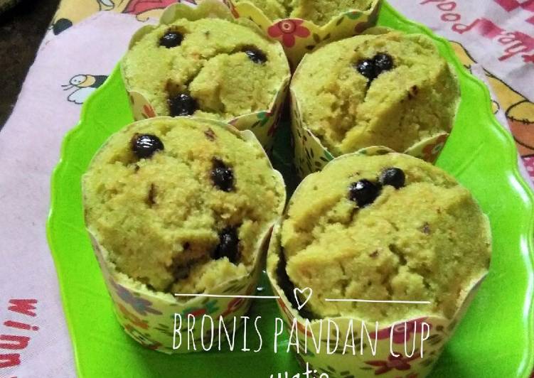 Bronis cup pandan 1 telur, inspirasi bakulan