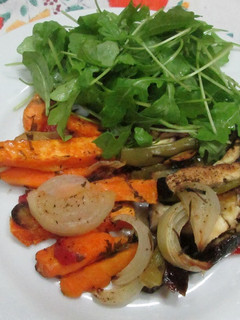 Una foto de Bastones de verduras horneados