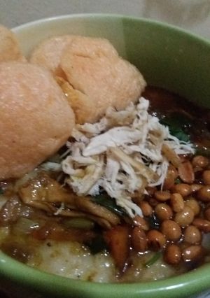 Foto resep Bubur ayam cianjur