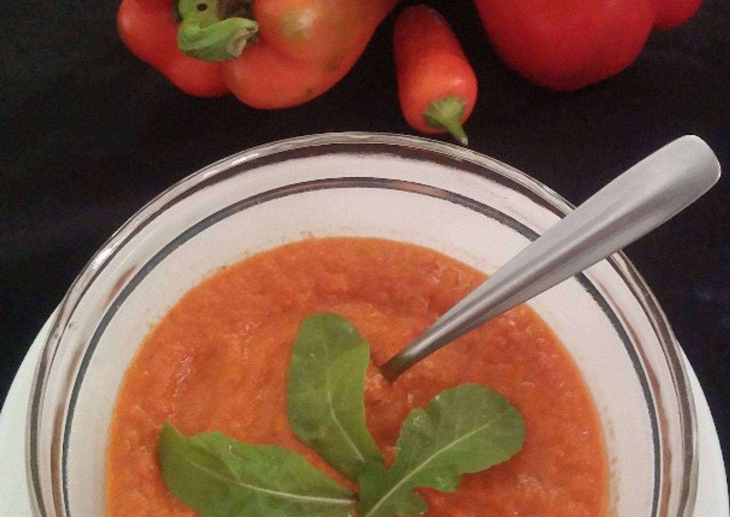 Salsa Dip de Morrón Rojo, para carnes y pescados Receta de Tatina Cookpad