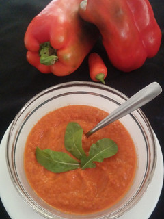Una foto de Salsa Dip de Morrón Rojo, para carnes y pescados