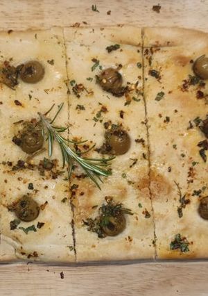 A picture of Focaccia.