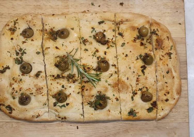 Steps to Prepare Quick Focaccia