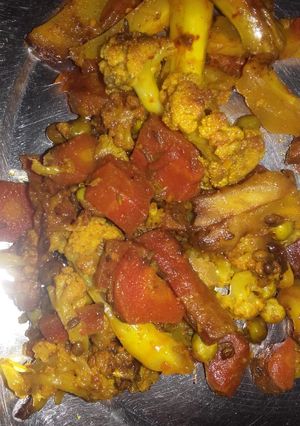 मिक्स वेज (Mix veg recipe in hindi) रेसिपी मुख्य फोटो