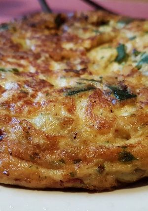 Foto principal de Tortilla de Calabacín con Gambas