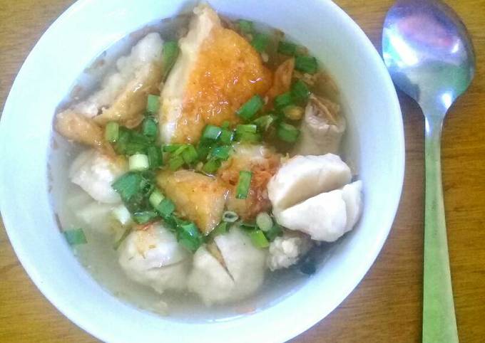 Resep Tahu Bakso Ayam Kuah Oleh Adinda Rahmania Cookpad