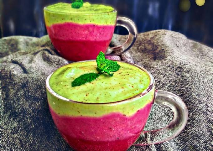 Multilayered smoothie