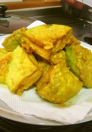 A picture of Eggplant Pakora.