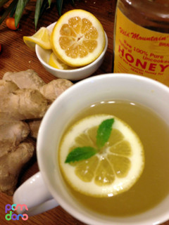 A picture of Fresh Ginger Tea.