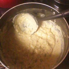 A picture of Broccoli Cauliflower Soup.
