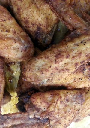 A picture of Crispy Baked 5 Spice Wings.