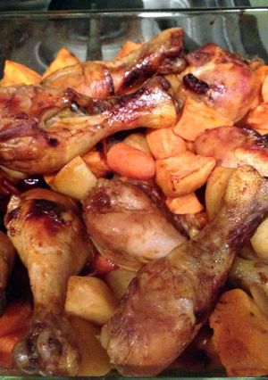 A picture of BBQ Chicken Bake.