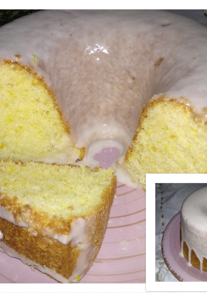 Una foto de Budín de limón