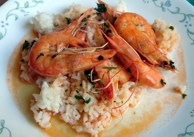 Steps to Make Favorite Garlic Butter Shrimp