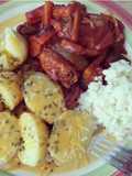 Pollo Guisado con vegetales