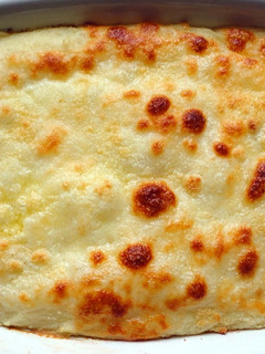 A picture of cod fish casserole ( portuguese style ).