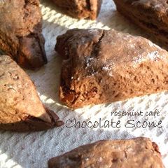 A picture of Double Chocolate Scones in 30 Minutes.