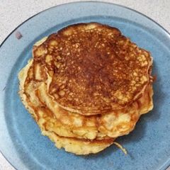 Easy Muffin Mix Pancakes A picture of Easy Muffin Mix Pancakes.