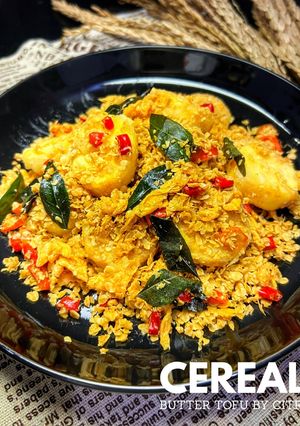 Foto resep Cereal Butter Tofu