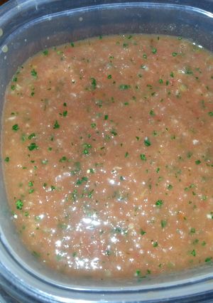 A picture of Salsa Vinaigrette.
