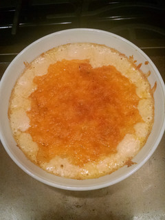 A picture of Damm this is good Mac and cheese.