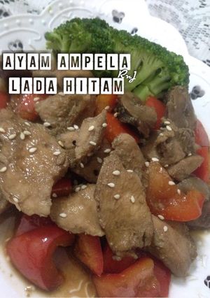 Foto resep Ayam Ampela Lada Hitam