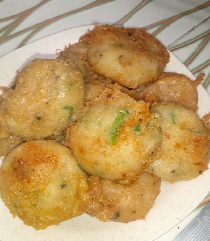 Foto resep Perkedel talas