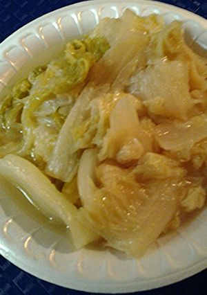 A picture of Buttery nappa cabbage.
