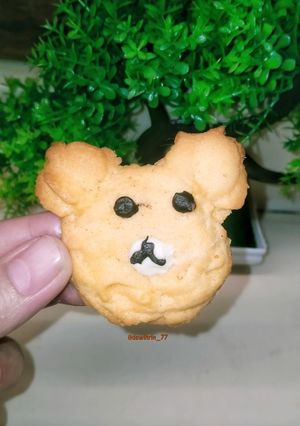 Foto resep 187. 🧸Teddy Bear Butter Cookies🧸