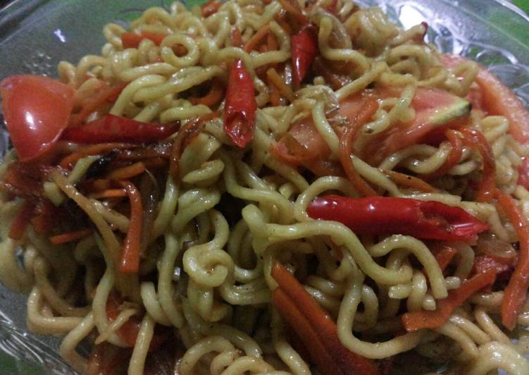 Resep Mie Goreng Manis Pedas Anti Gagal