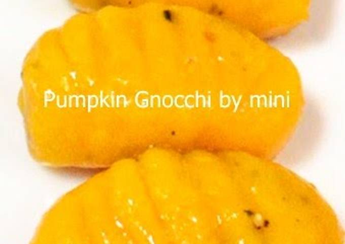 Recipe of Super Quick Homemade With Skin on Kabocha Squash Gnocchi Fresh Pasta