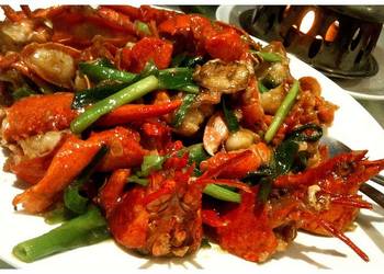 Easy Prepare Recipe Cantonese style lobster Restaurant Style Easy Prepare Recipe Cantonese style lobster Restaurant Style