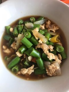 Foto resep Tumis buncis ayam