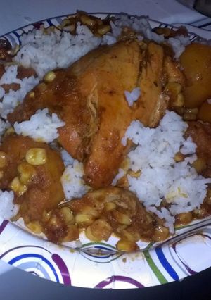 A picture of Cuban Chicken And Potatoes (AMAZING).