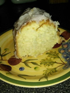 A picture of Coconut bundt cake.