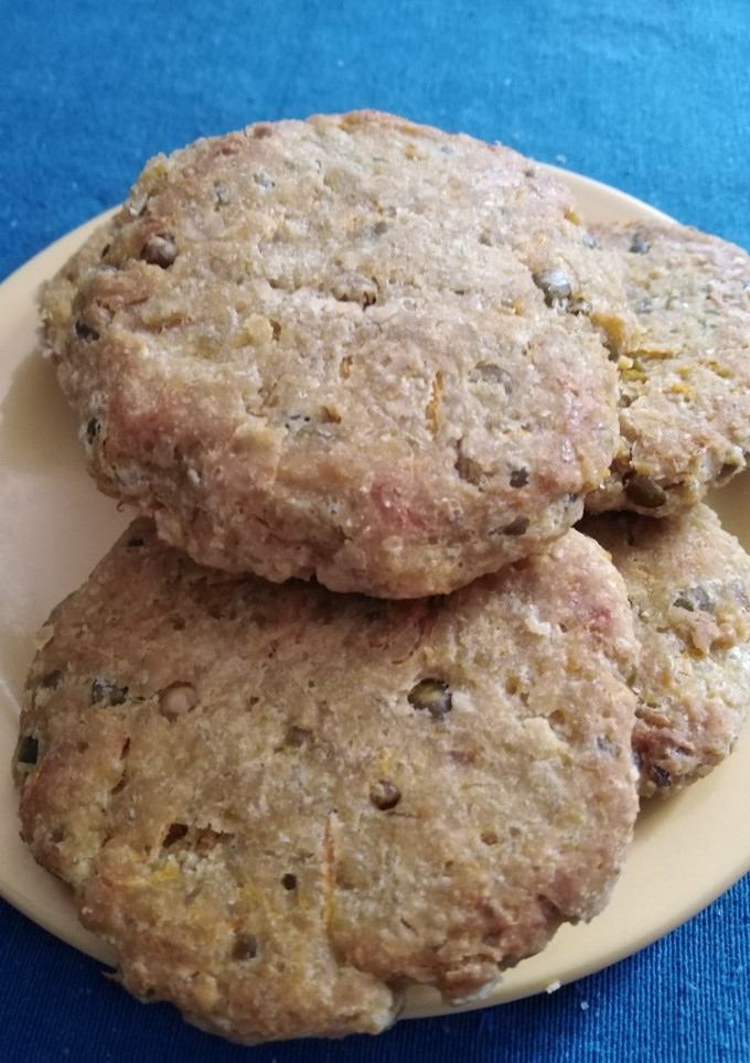 Una foto de Hamburguesas de garbanzo