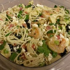 Summer Shrimp Pasta Salad A picture of Summer Shrimp Pasta Salad.