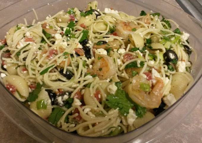 Recipe of Ultimate Summer Shrimp Pasta Salad