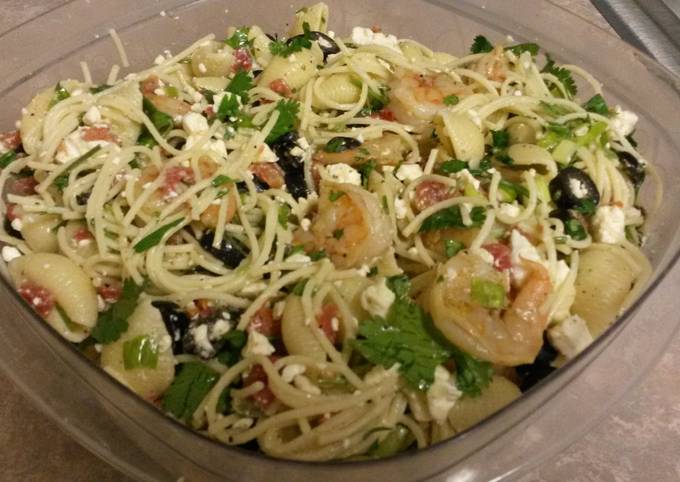 Recipe of Quick Summer Shrimp Pasta Salad