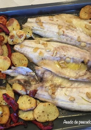 Una foto de Asado de pescado al horno