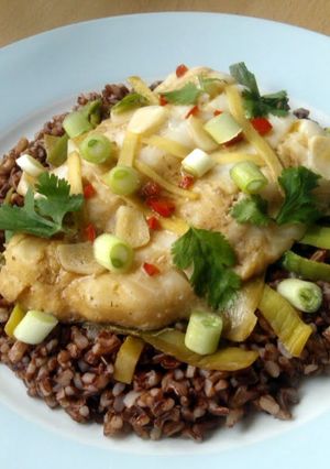 A picture of Vickys Asian-Style Fish Parcels, Gluten, Dairy, Egg & Soy-Free.