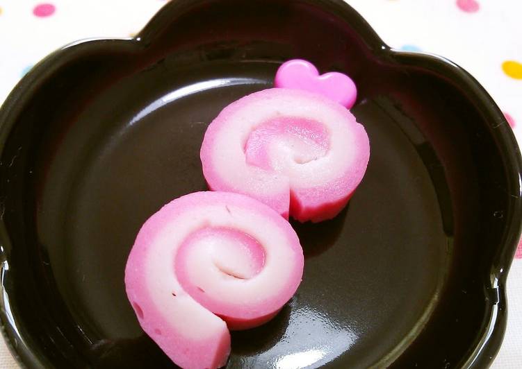 Steps to Prepare Any-night-of-the-week Kamaboko Fish Cake Spirals