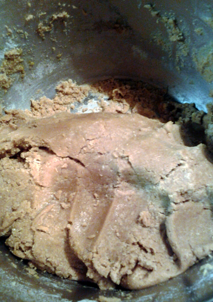 A picture of basic cookie mix.