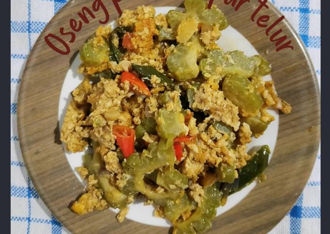 Langkah Mudah untuk Membuat Oseng Pare Campur Telur, Lezat