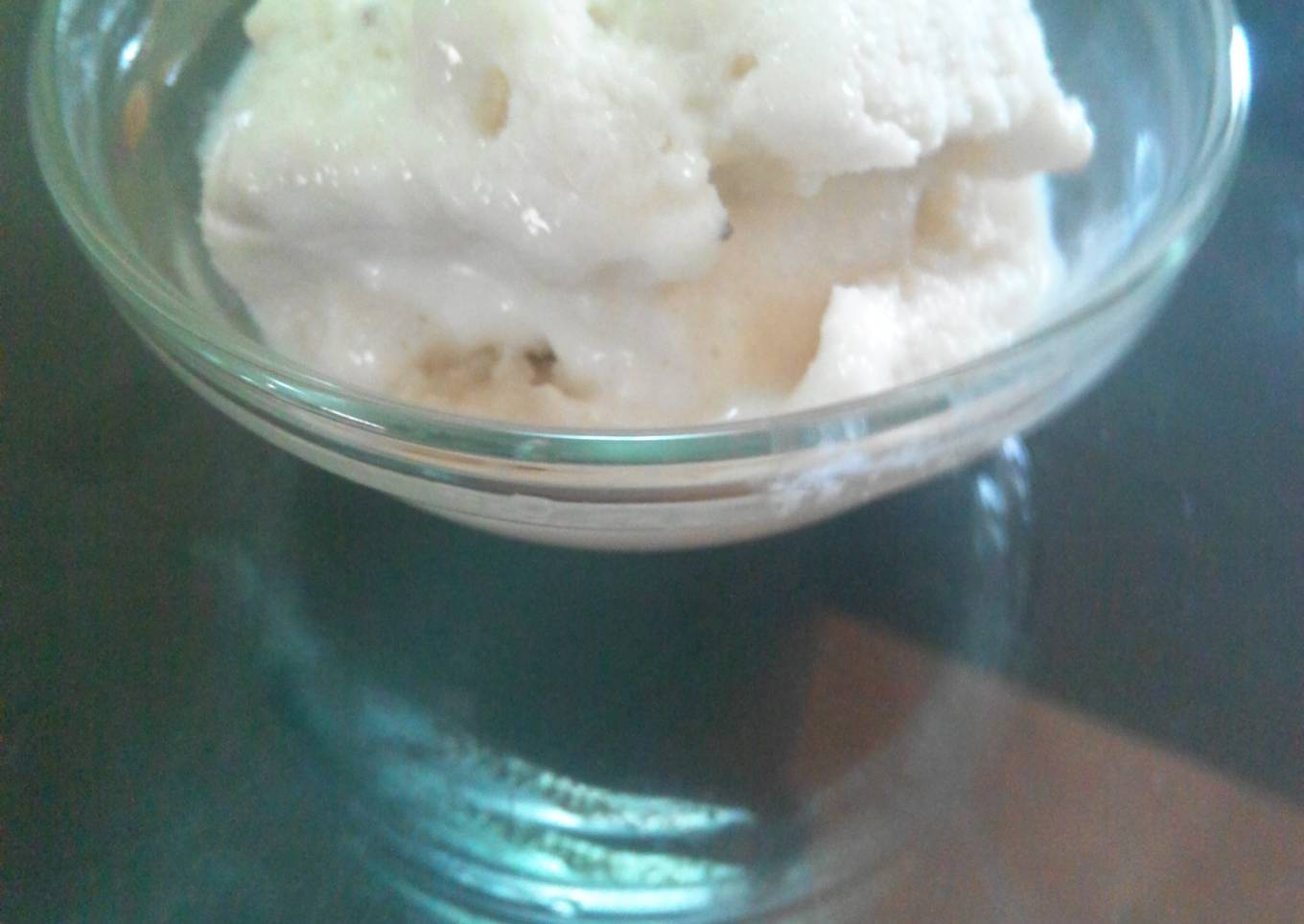 Low fat banana ice cream
