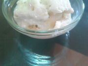 A picture of banana ice cream