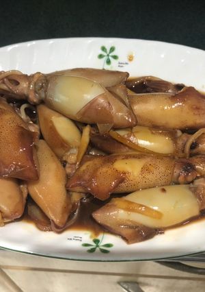 醬燒小卷 的食譜成品照片