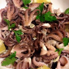 A picture of Octopus Salad/ Insalata di polpo.